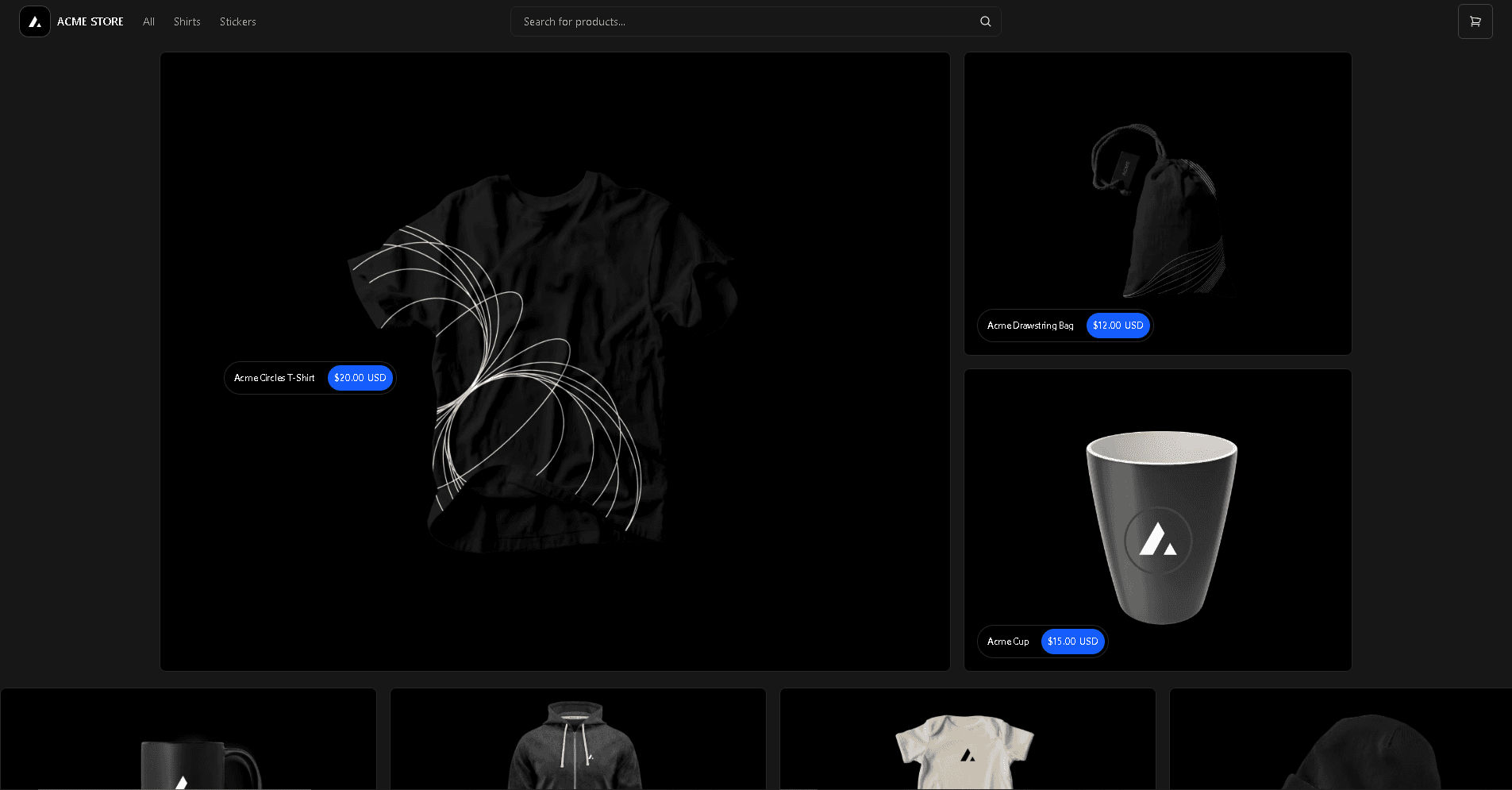 E-Commerce website